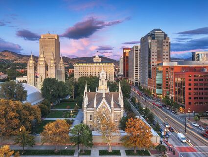 Downtown Salt lake City