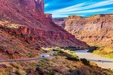 Utah Red Sandstones and Colorado River