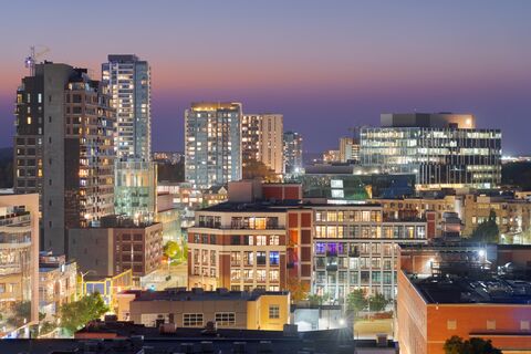 Skyline Kitchener, Ontario, Canada,
