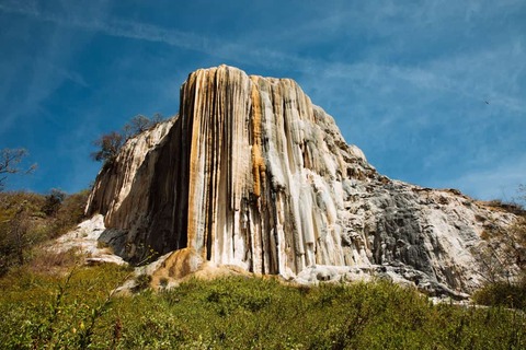 Hierve el Agua Mountain in Oaxaca, Mexico