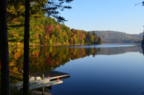 Meer in Algonquin Park, Ontario