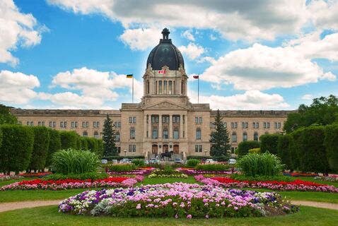 The Legislative Assembly of Saskatchewan in Regina city