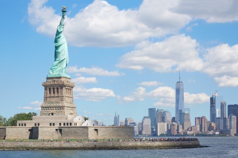 Statue Of Liberty Island And New York City Skyline 2021 08 26 22 35 03 Utc