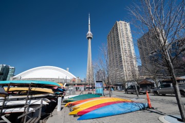 Toronto City Skyline Ontario Canada KXC3S8W