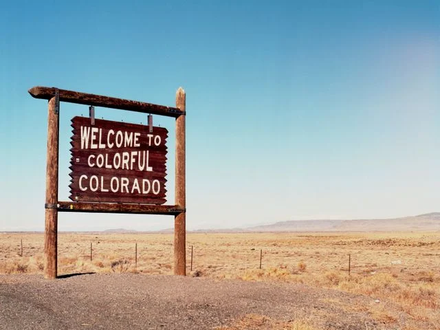 Welcome to Colorful Colorado Sign
