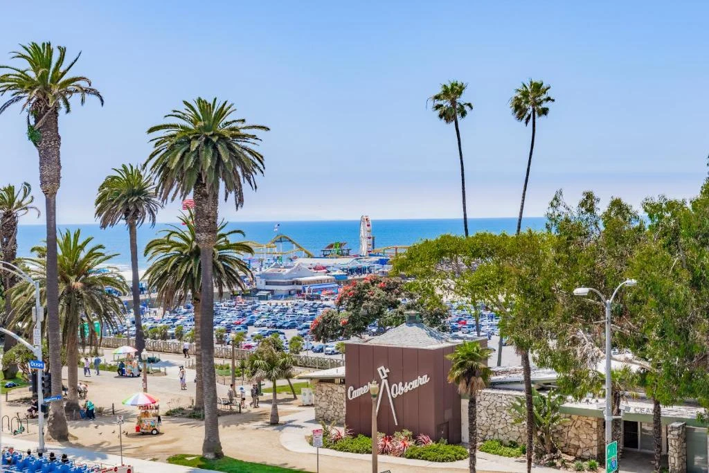 South Bay bike trail Santa Monica