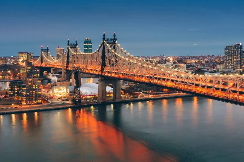 Waar ligt New York City?