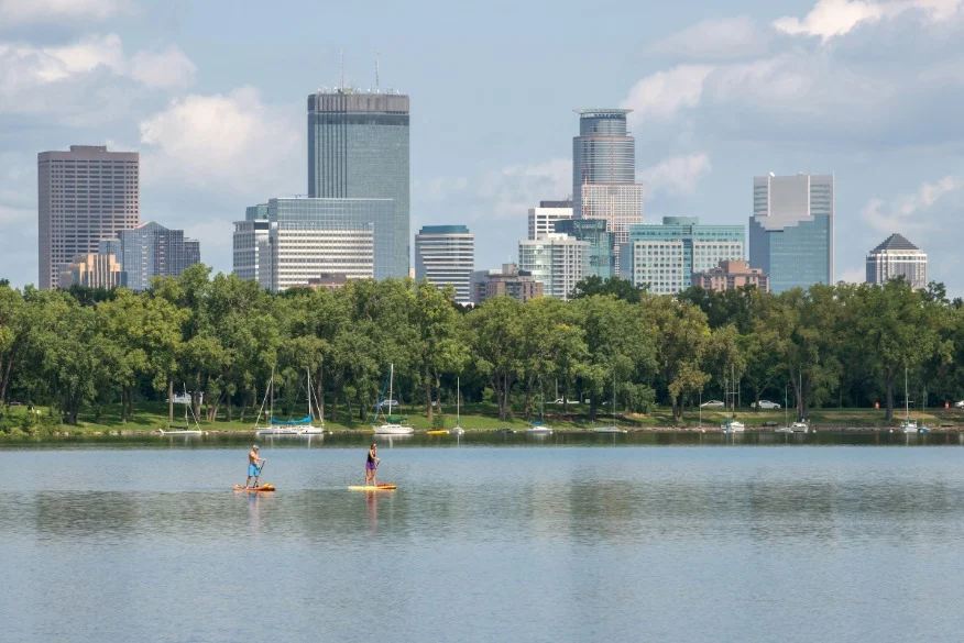 Lake Calhoun , Minneapolis