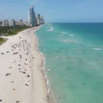 Luchtfoto van Miami Beach