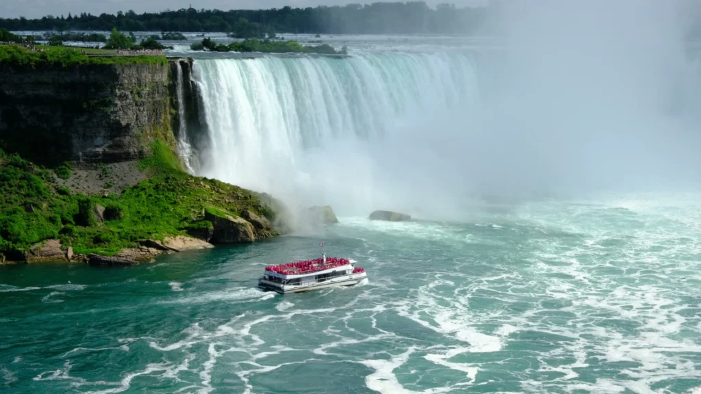 Boottocht bij Niagara Falls