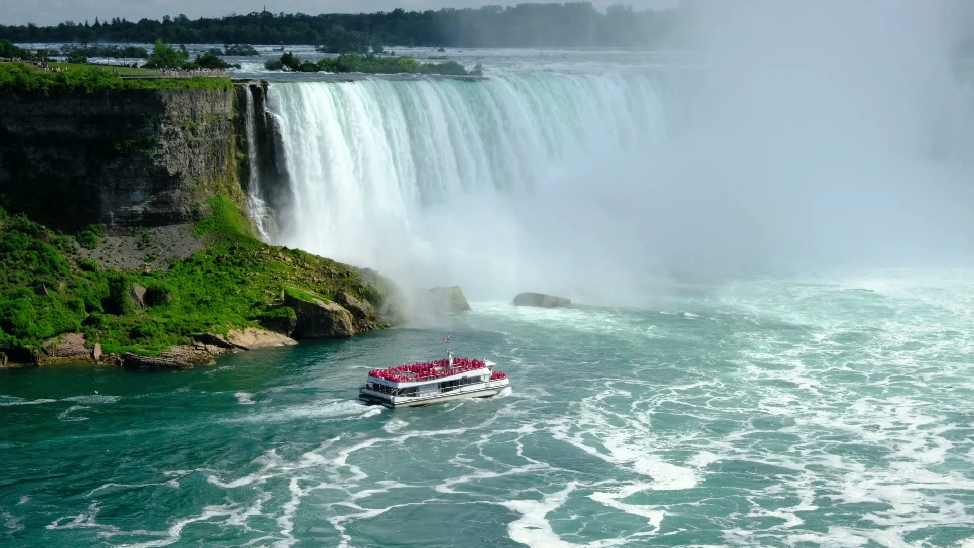 Boottocht bij Niagara Falls