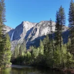 Uitzicht in Yosemite National Park