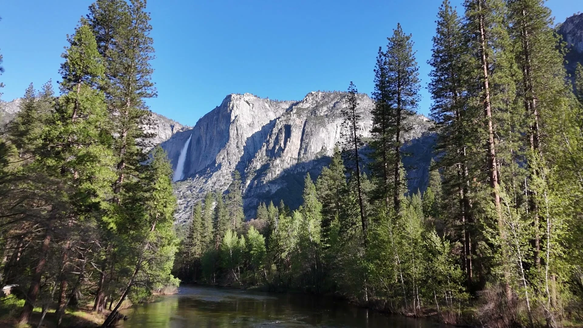 Uitzicht in Yosemite National Park