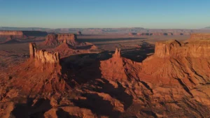 Luchtfoto van Monument Valley